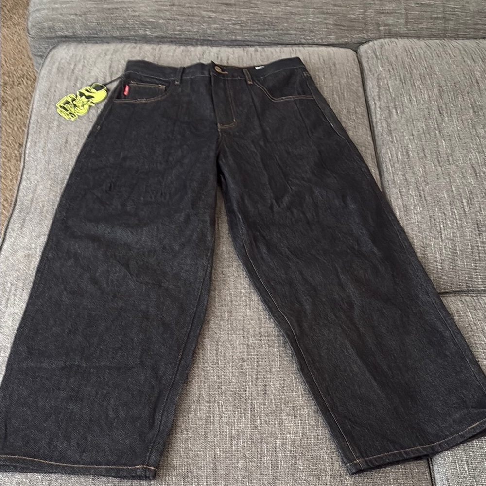 Basement wide leg jeans sz M